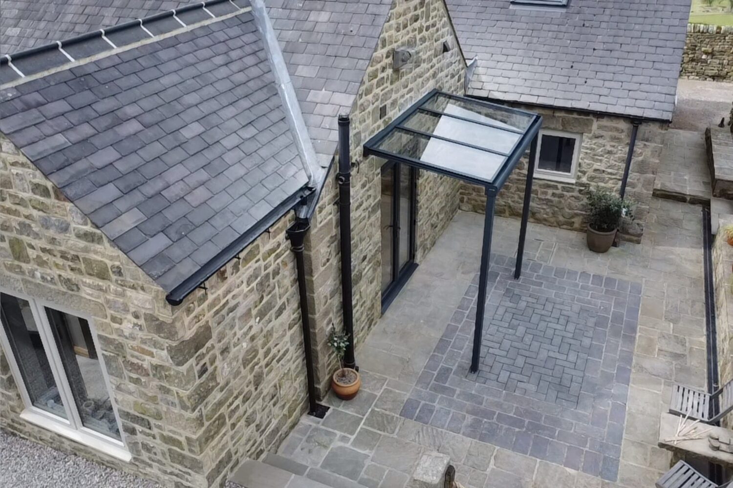 glass veranda