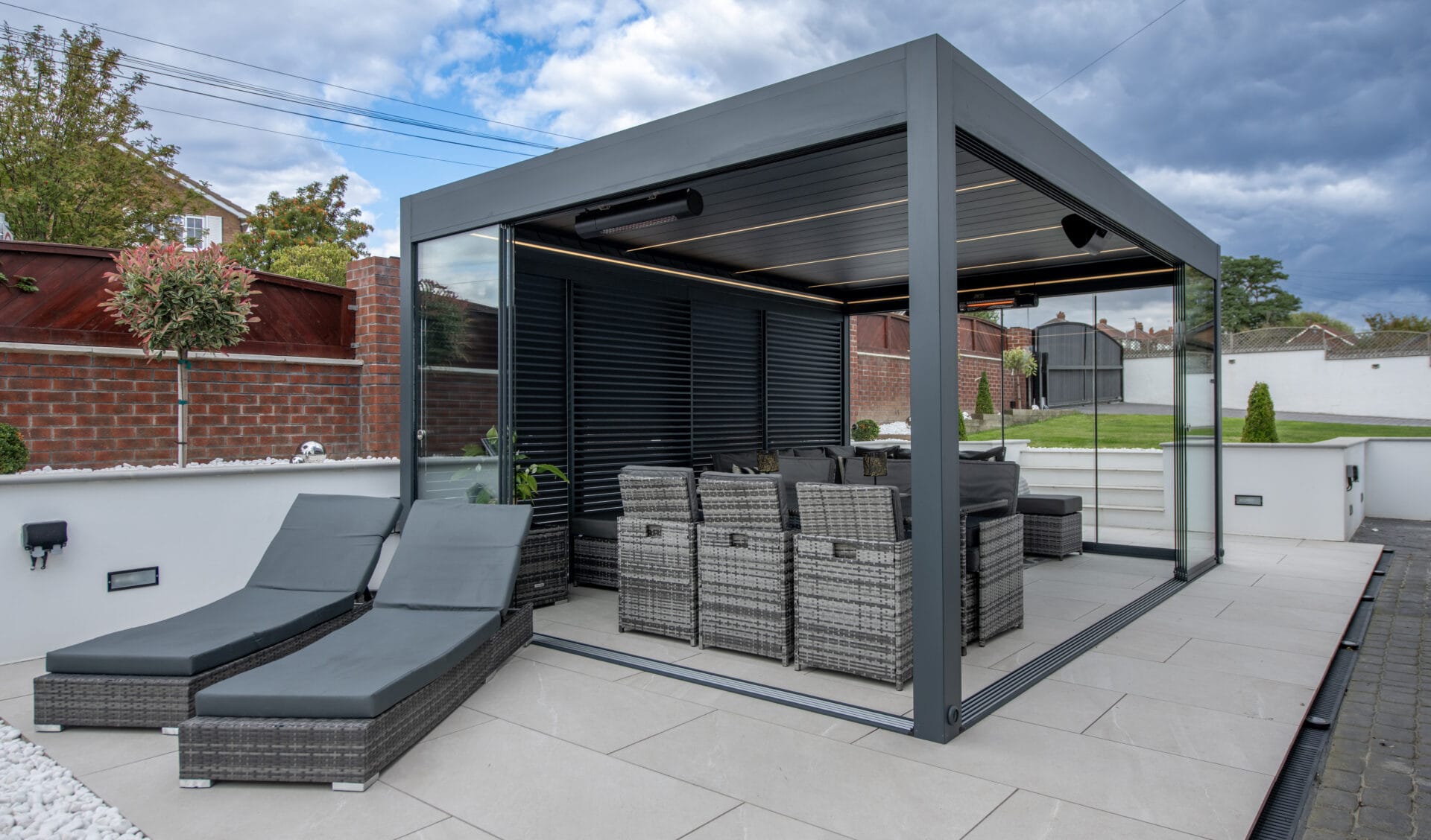 Pergola Side Enclosures