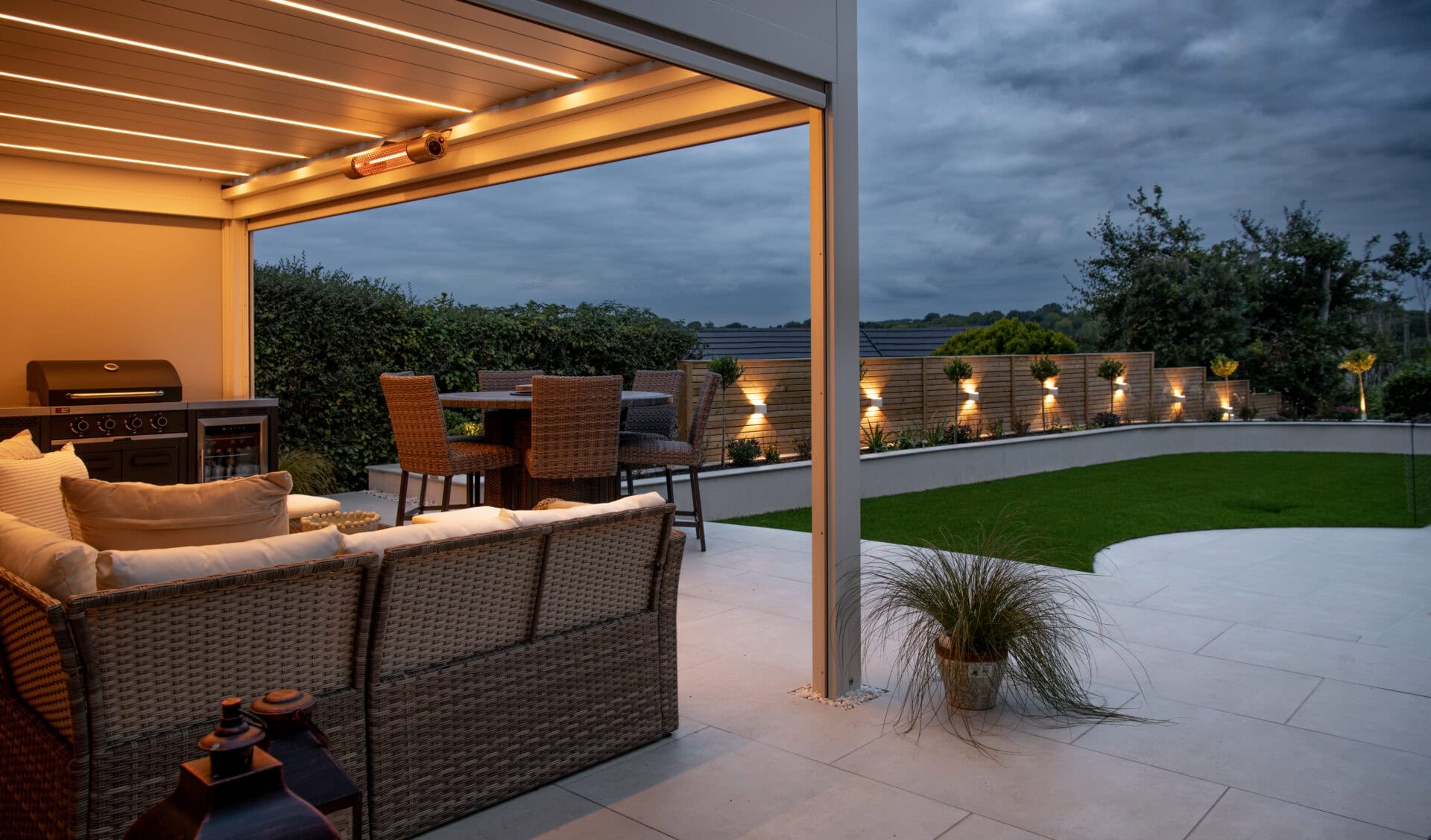 5m x 3m Freestanding Pergola