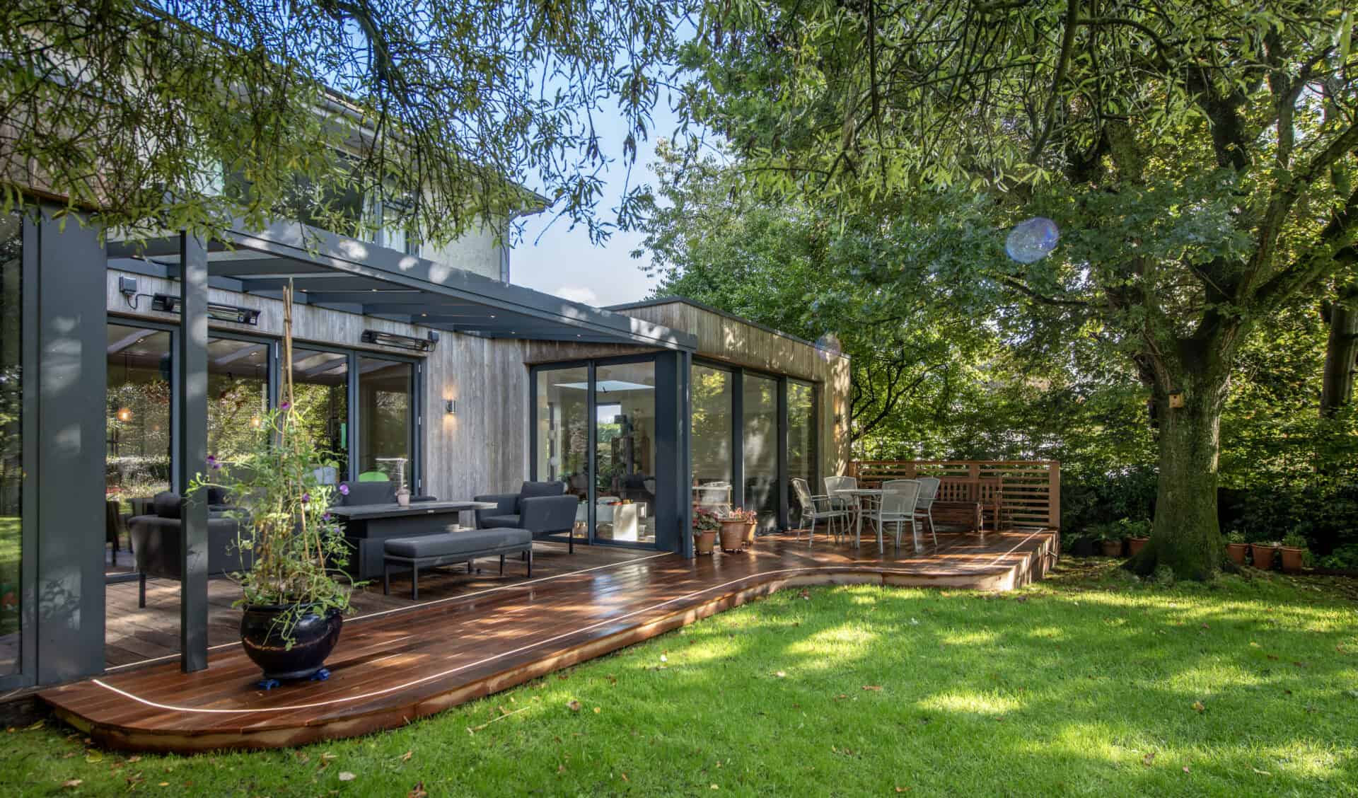 5340mm x 3050mm glass veranda, Carnforth