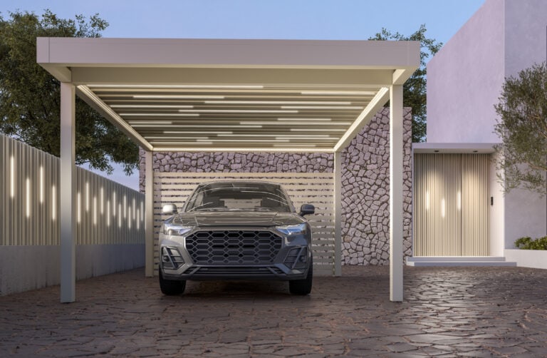 Single Aluminium Carport