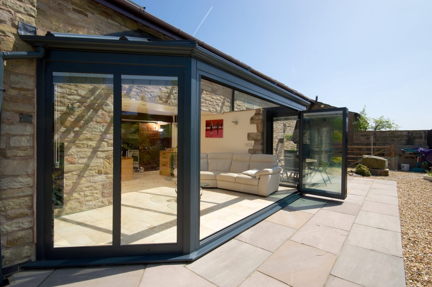 glass roof conservatory