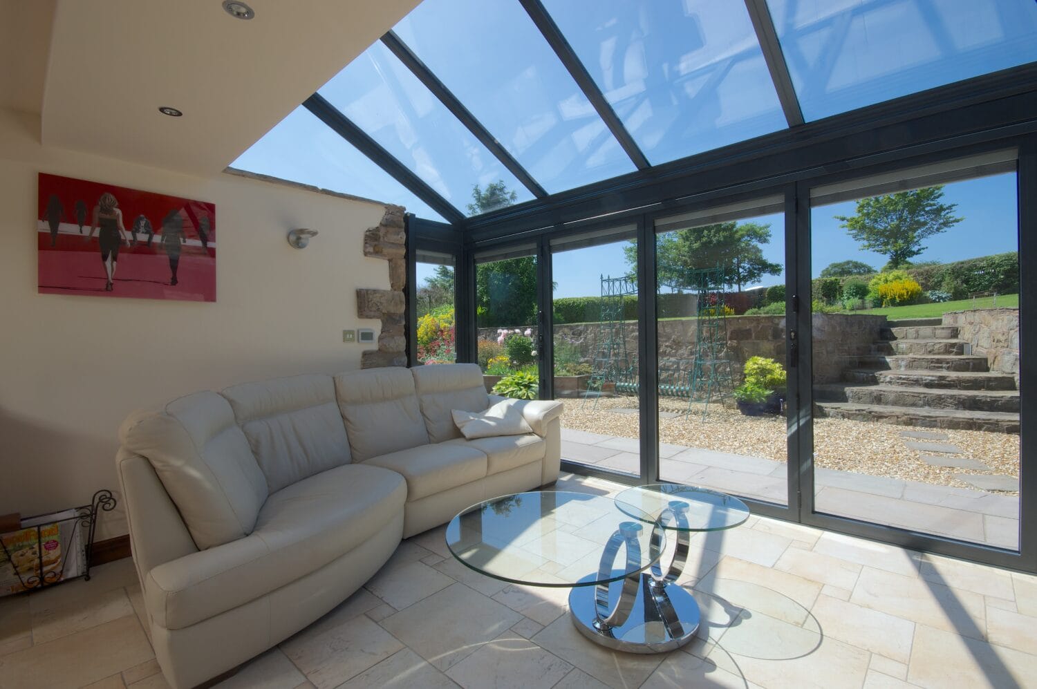 glass roof conservatory