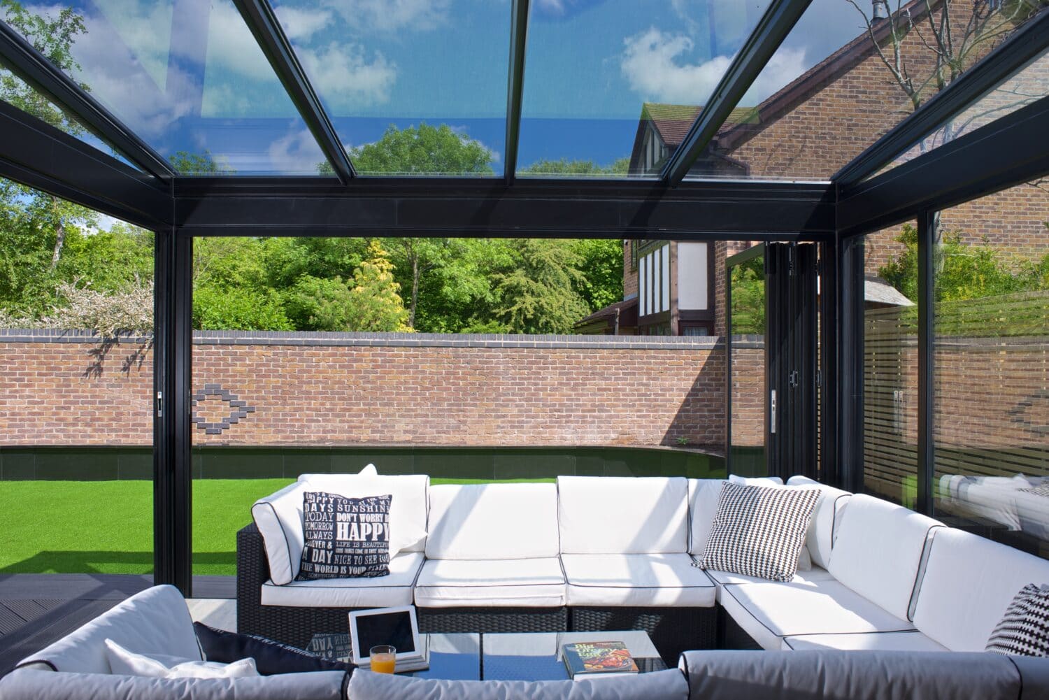 glass roof conservatory