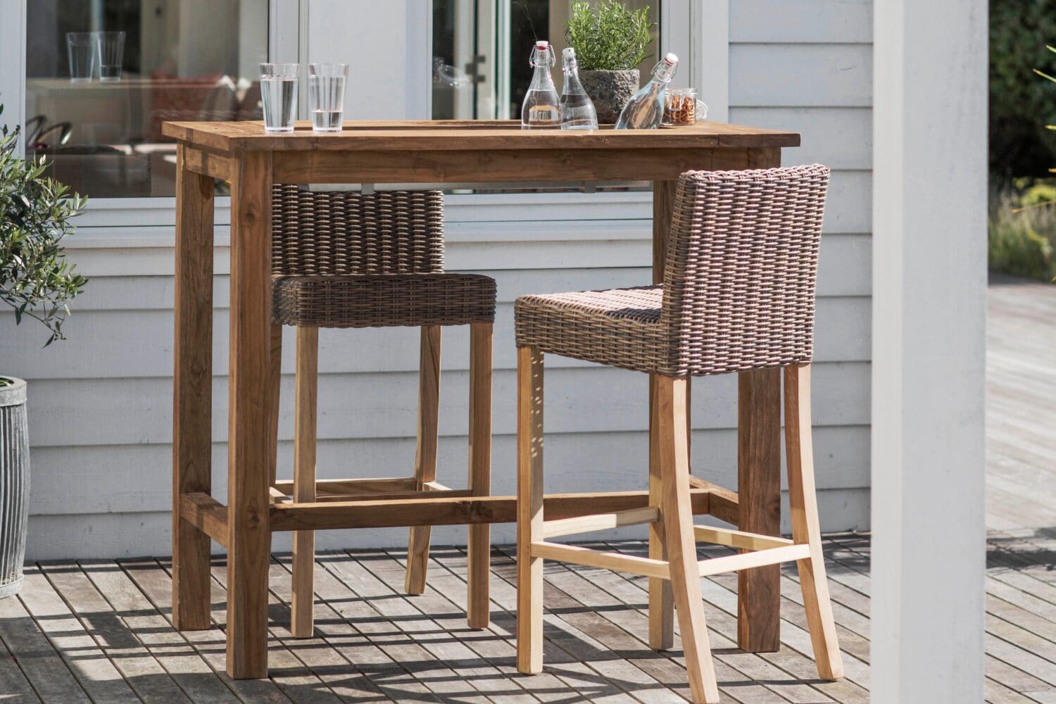 rattan garden furniture