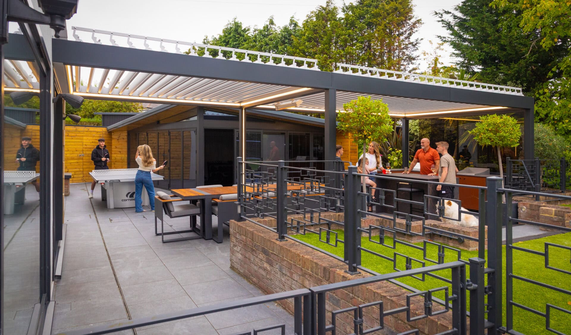 Wall Mounted Pergola Ideas for UK Gardens