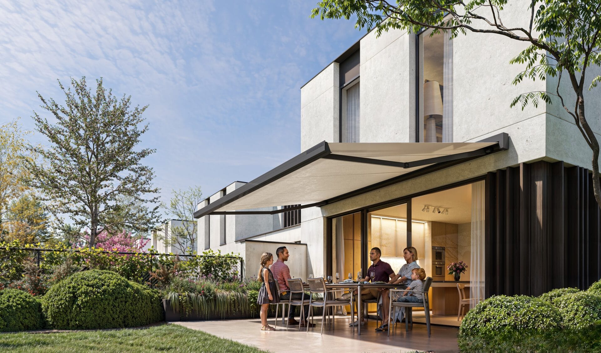 solar powered awnings