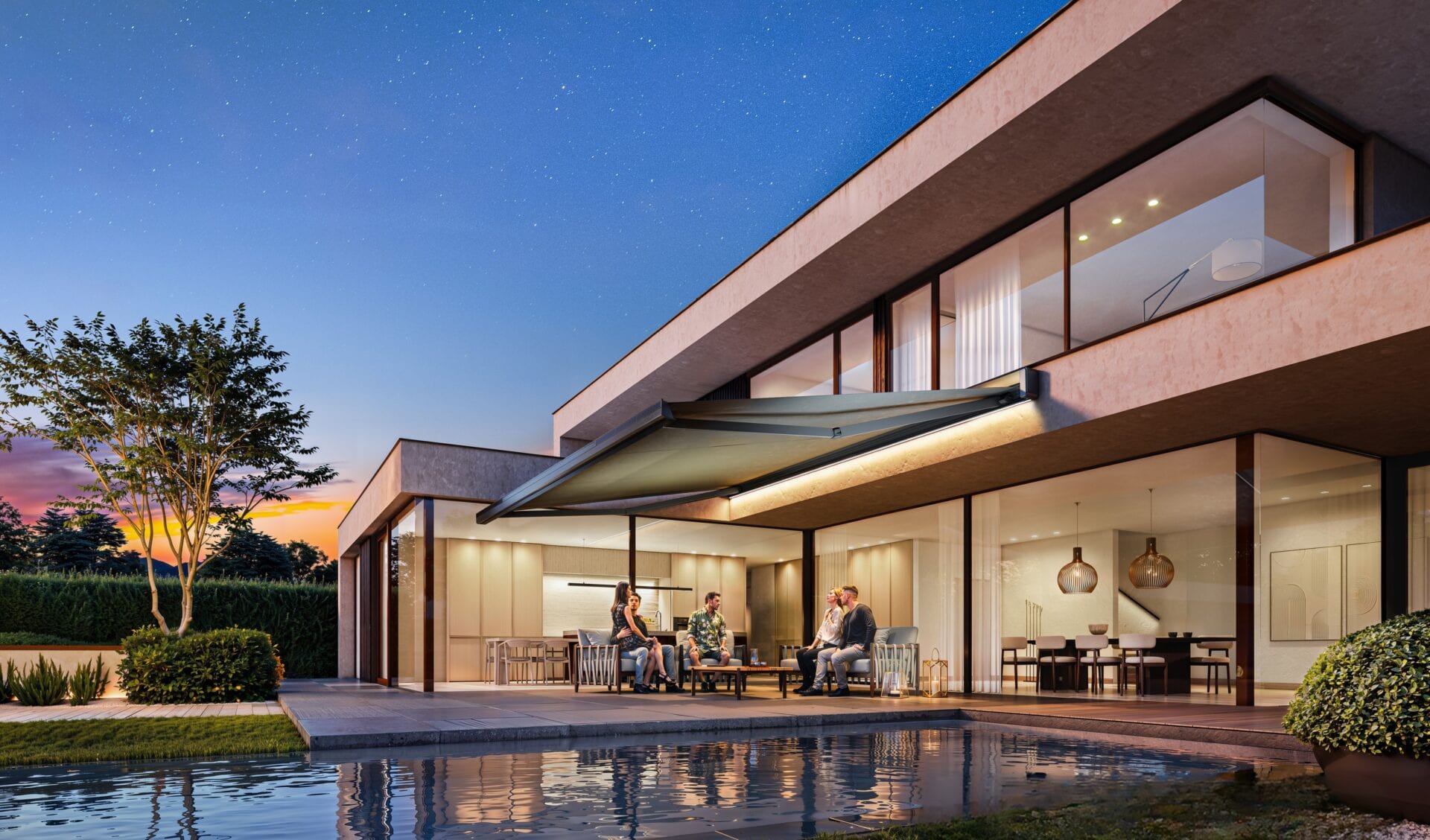 A Garden Game Changer: The Solar Powered Garden Awning