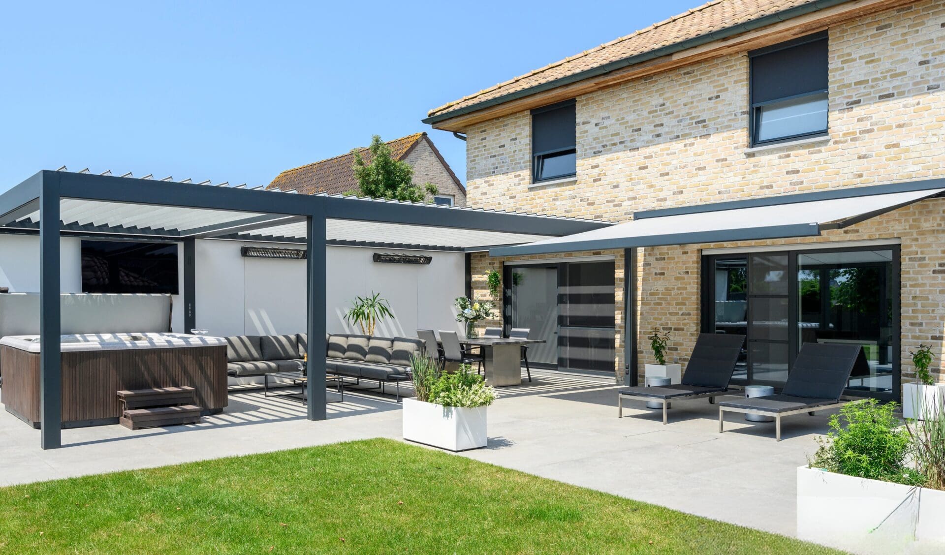 solar powered awnings